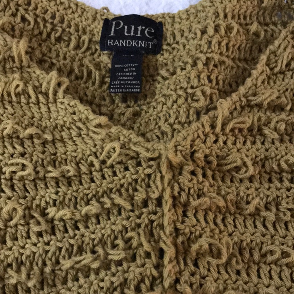 $8 Unique Pure Handknit Sweater